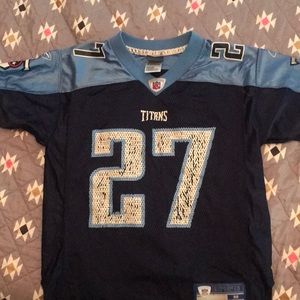 Titans Eddie George youth M Jersey